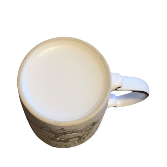 Don't Rush Life Ceramic Mug With Sloth Design Brown Interior 4.25" - Picture 4 of 5